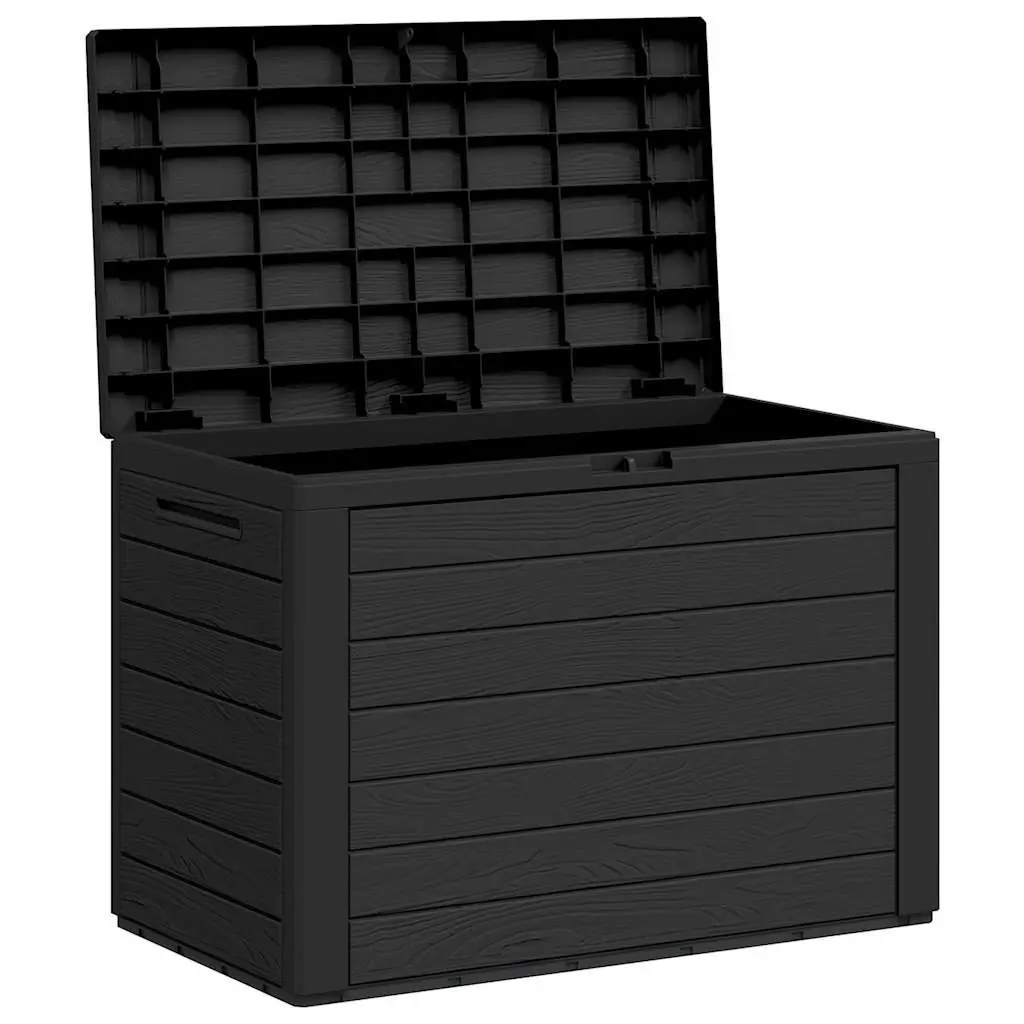 Garden Storage Box Polypropylene 78x44x55cm Anthracite