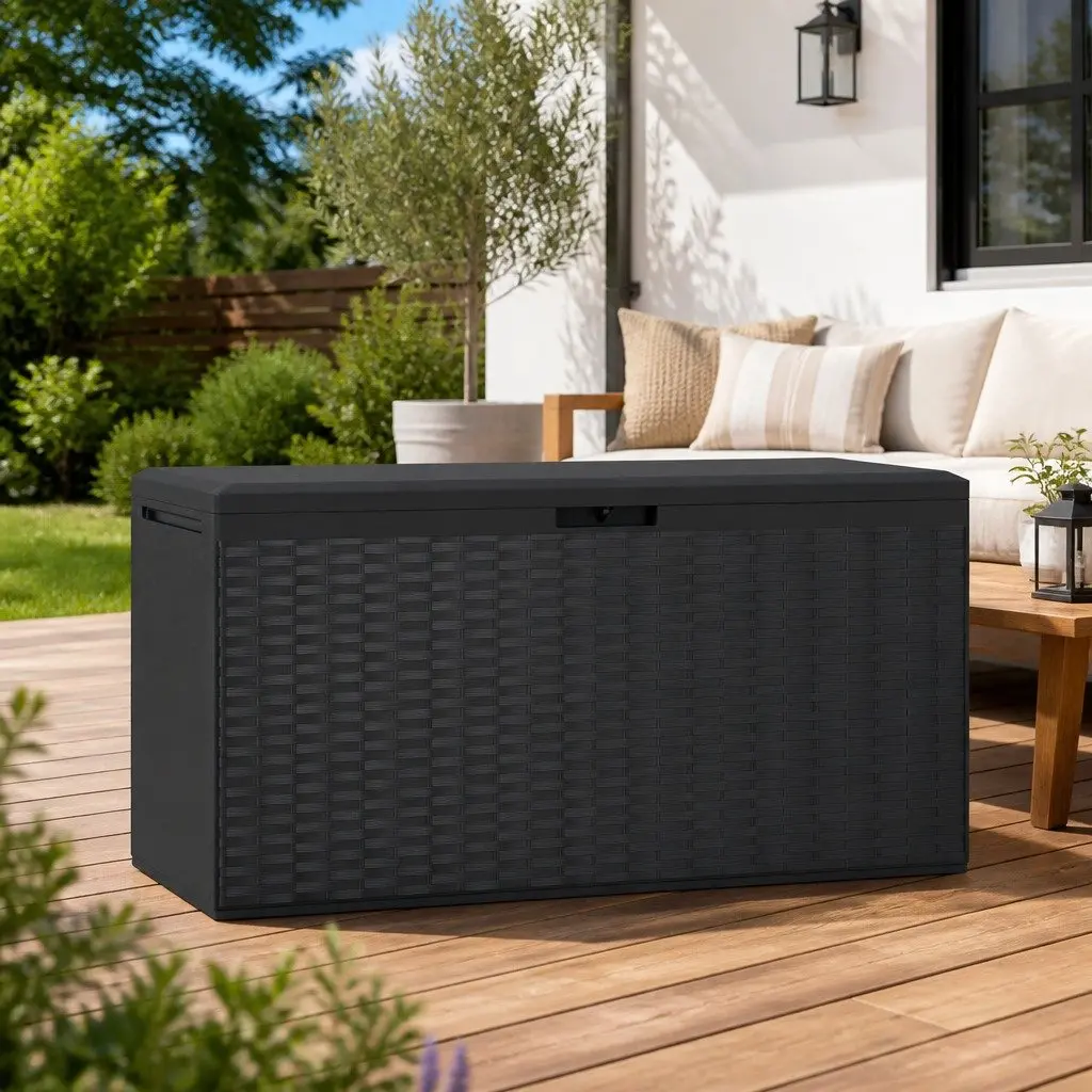 Storage Box Polypropylene 114x47x60cm Anthracite