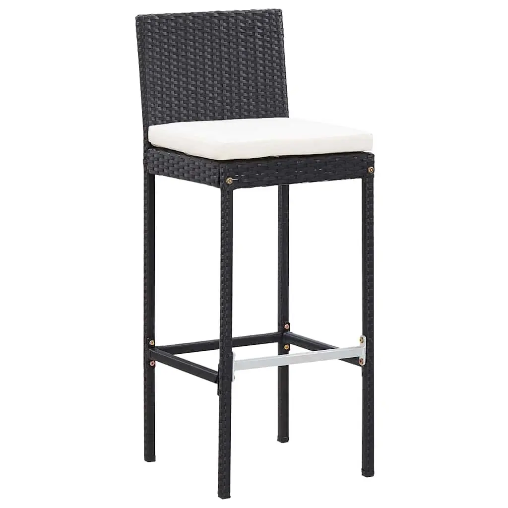 7 Piece Outdoor Bar Set with Cushions