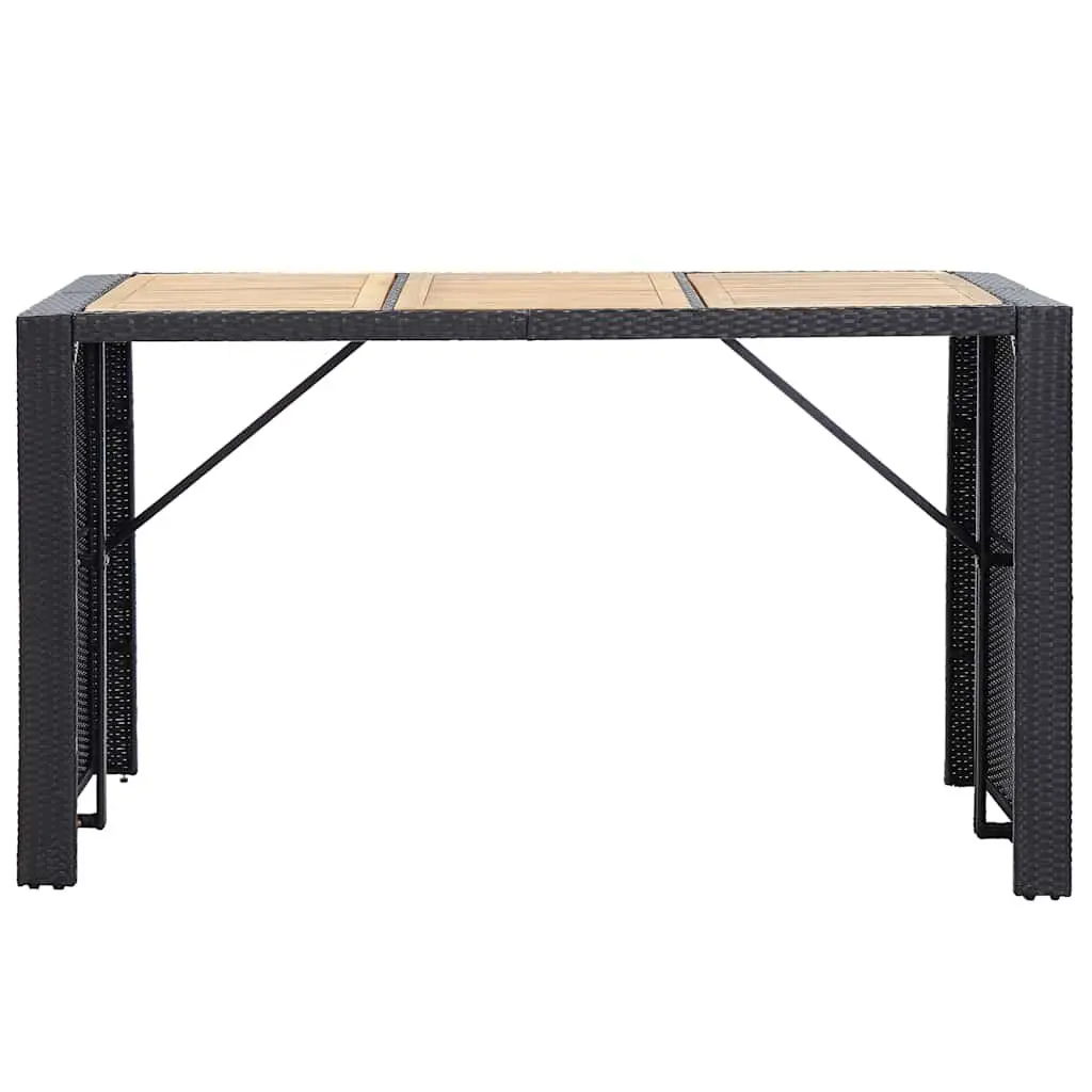7 Piece Outdoor Bar Set with Cushions