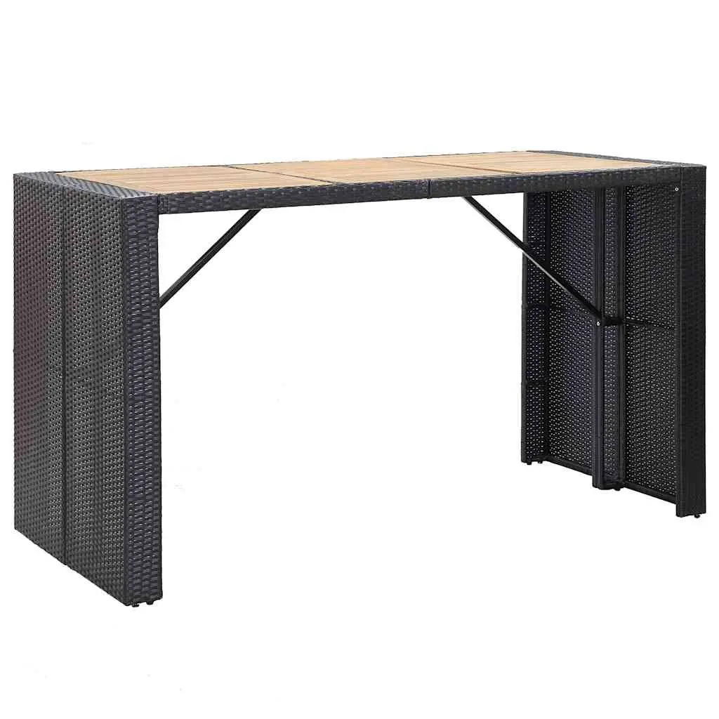 7 Piece Outdoor Bar Set with Cushions