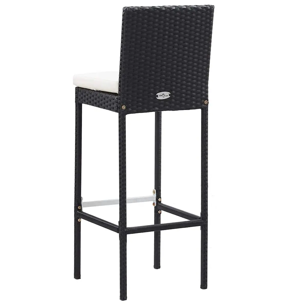 7 Piece Outdoor Bar Set with Cushions