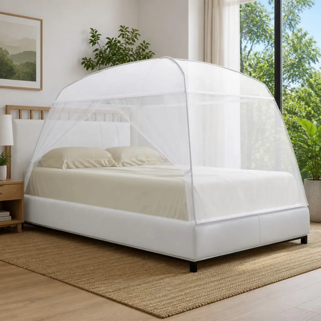 Mongolia Yurt Mosquito Net with 2 Doors