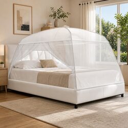 Premium Mosquito Net with Mongolian Yurt Design