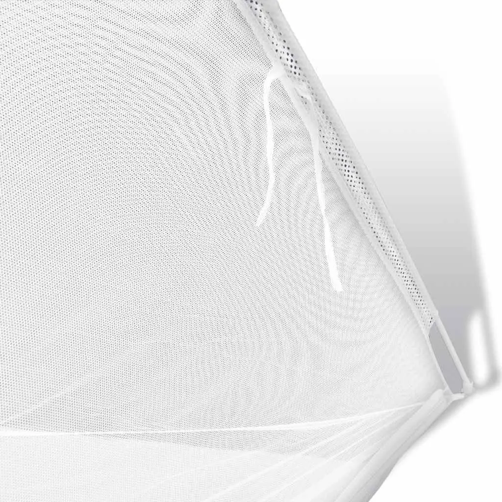 Mosquito Net Mongolian Yurt 2 Door Indoor Outdoor Camping Insect Screen White