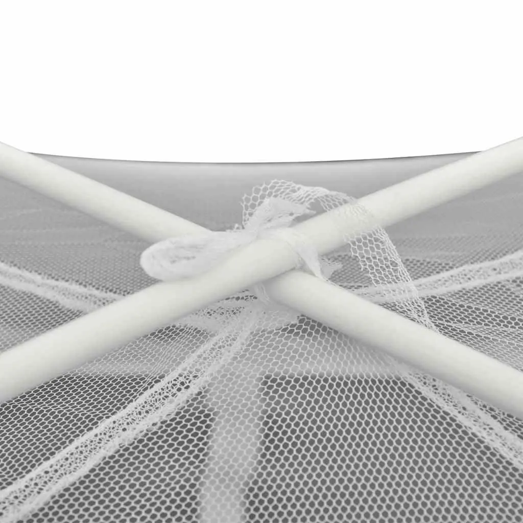 Mosquito Net Mongolian Yurt 2 Door Indoor Outdoor Camping Insect Screen White