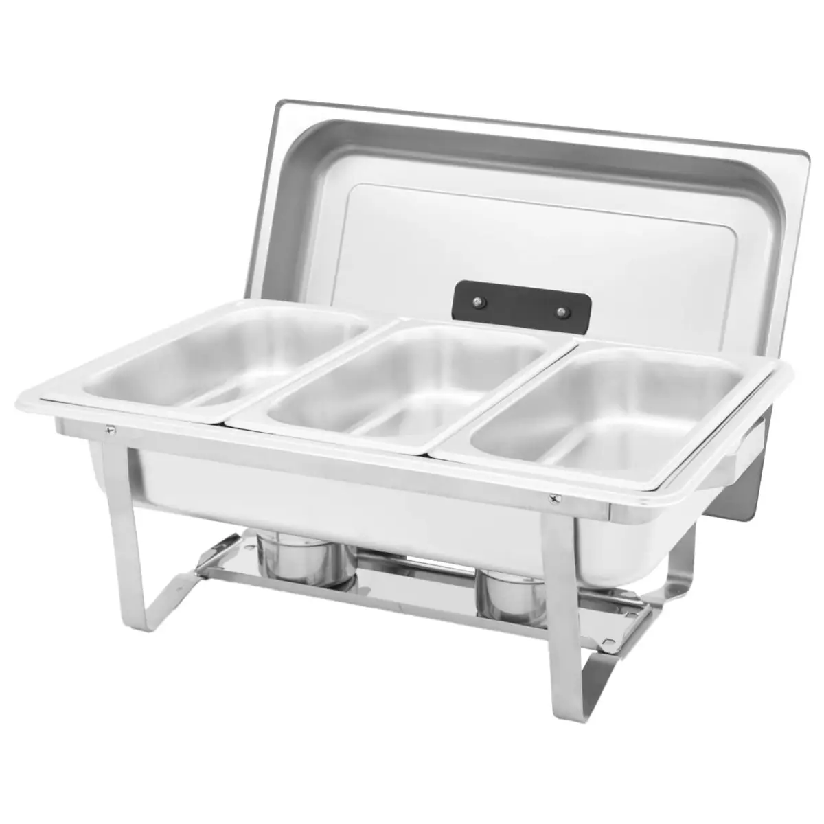 3-Piece Stainless Steel Chafing Dish Set for Catering