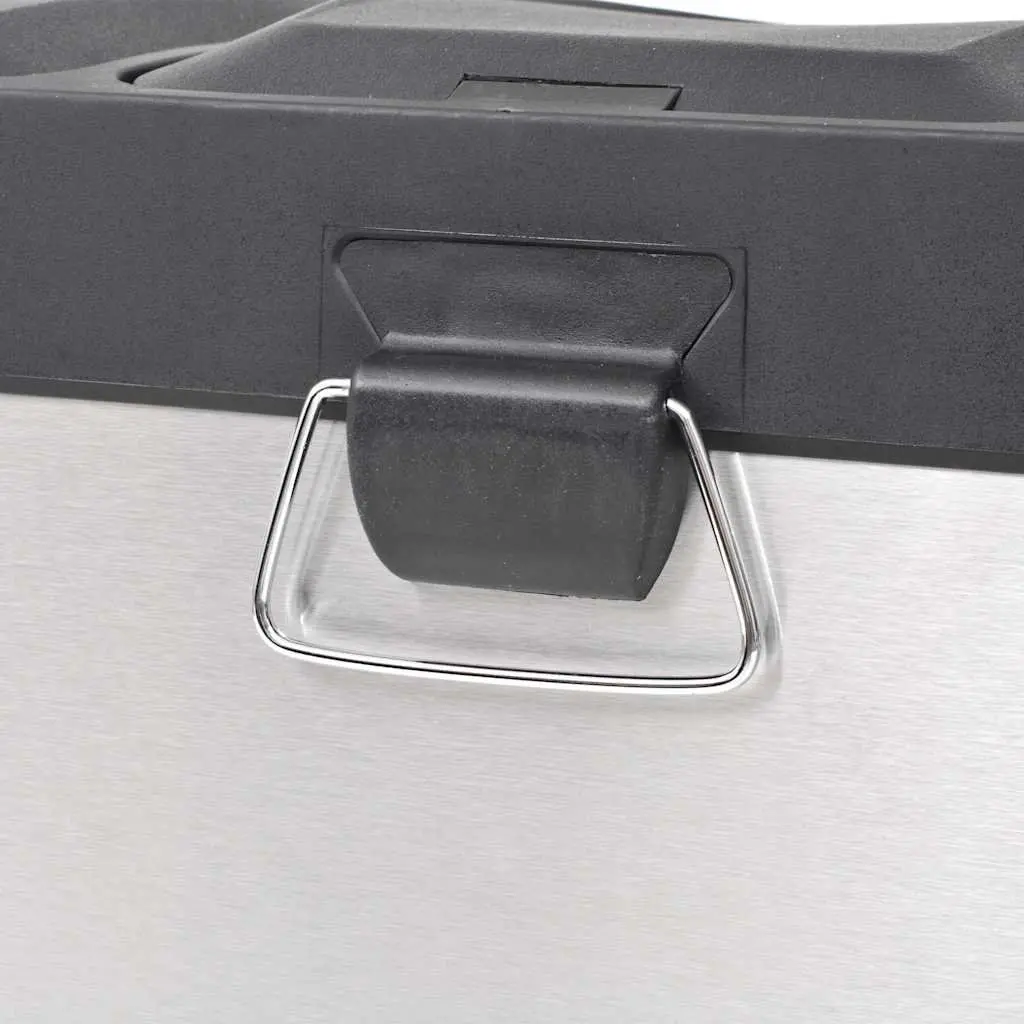 3-Compartment Recycling Pedal Bin with Soft-Close Lids