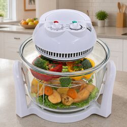High-Quality Halogen Convection Oven 800W 10L White