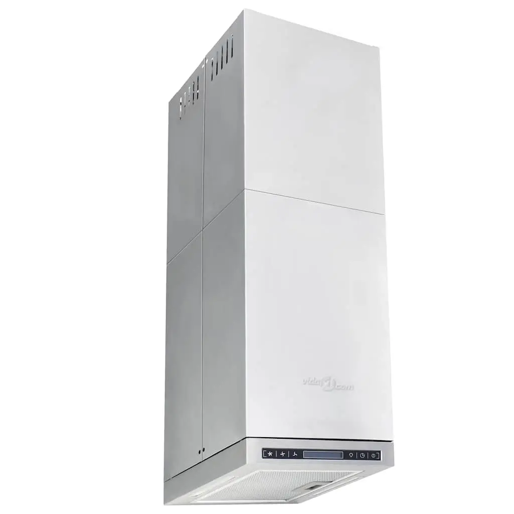 Island Range Hood Stainless Steel 756 m³/h Silver