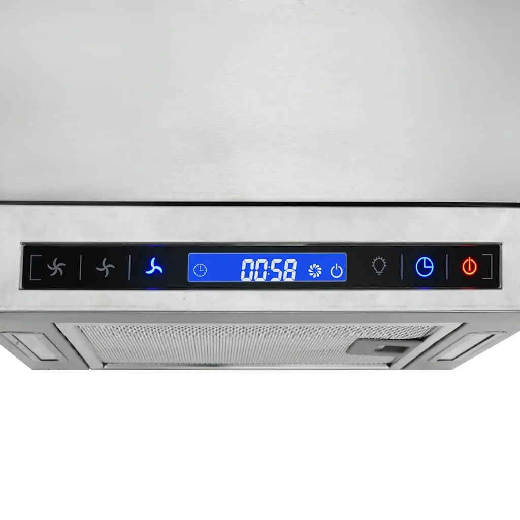 Island Range Hood Stainless Steel 756 m³/h Silver