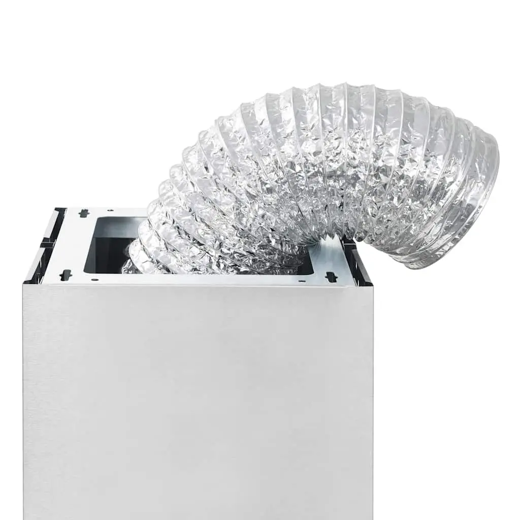 90cm Island Range Hood with LCD Touch Control and LED Lighting