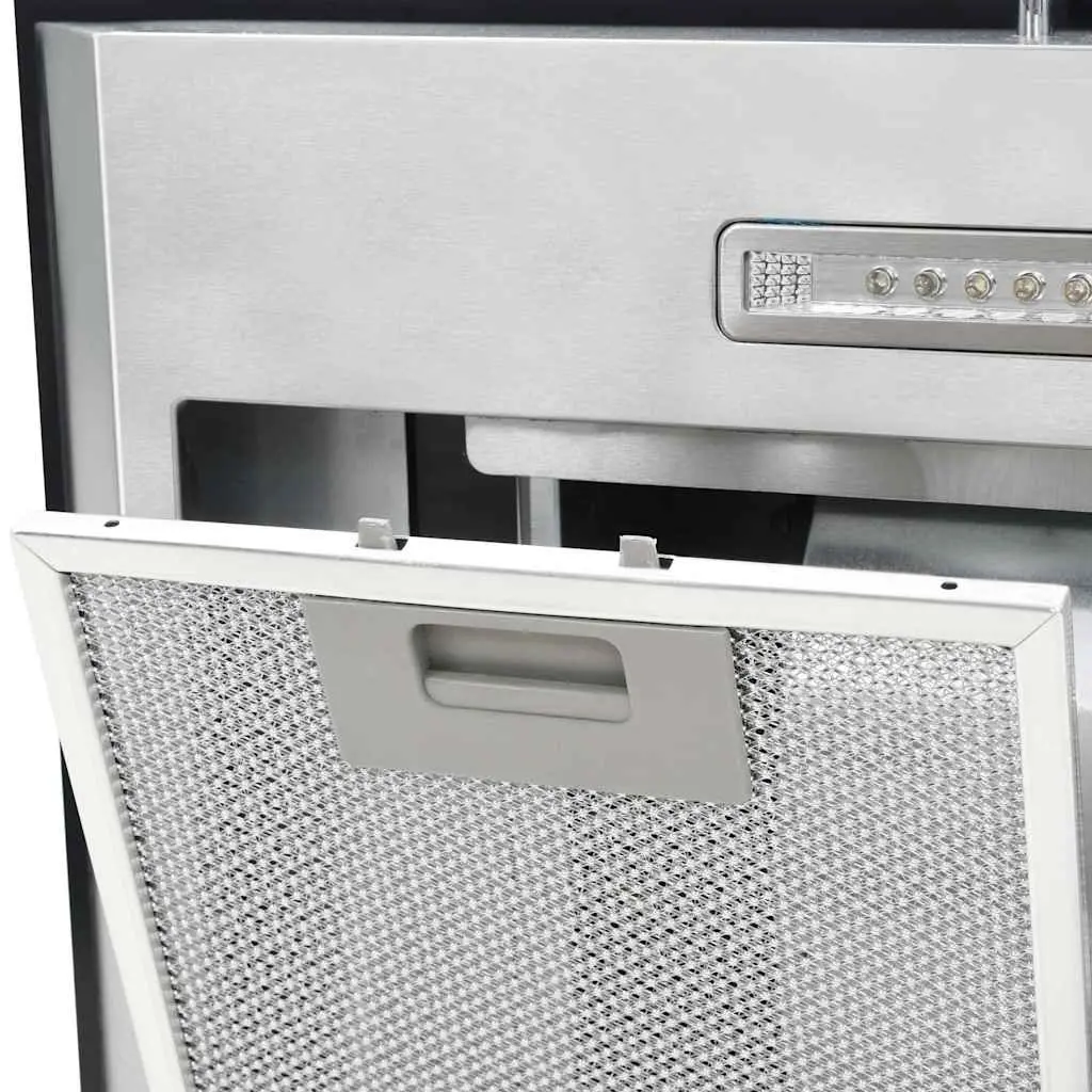 90cm Stainless Steel Island Range Hood with LED Lights