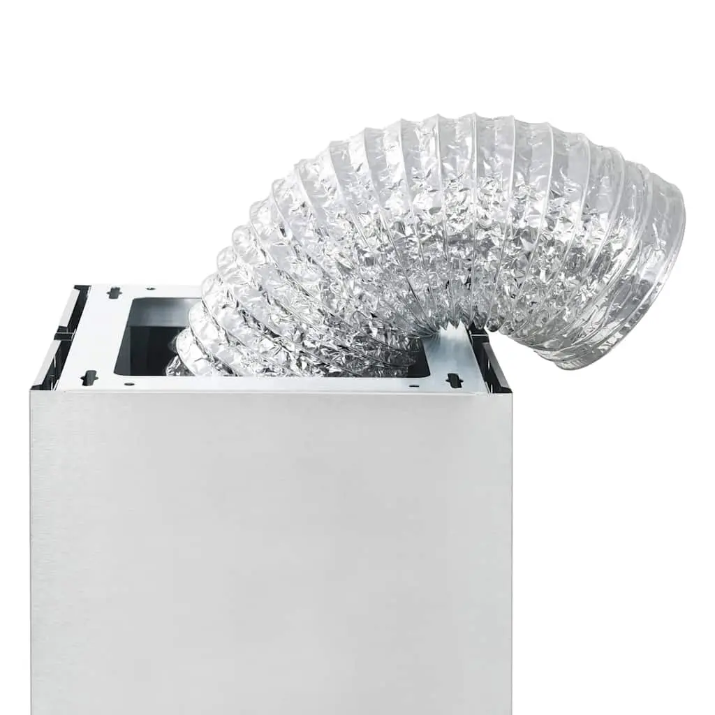 90cm Stainless Steel Island Range Hood with LED Lights