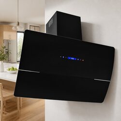 90cm Stainless Steel Wall Mounted Range Hood Extractor Fan