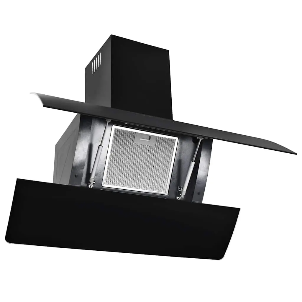 90cm Stainless Steel Wall Mounted Range Hood Extractor Fan