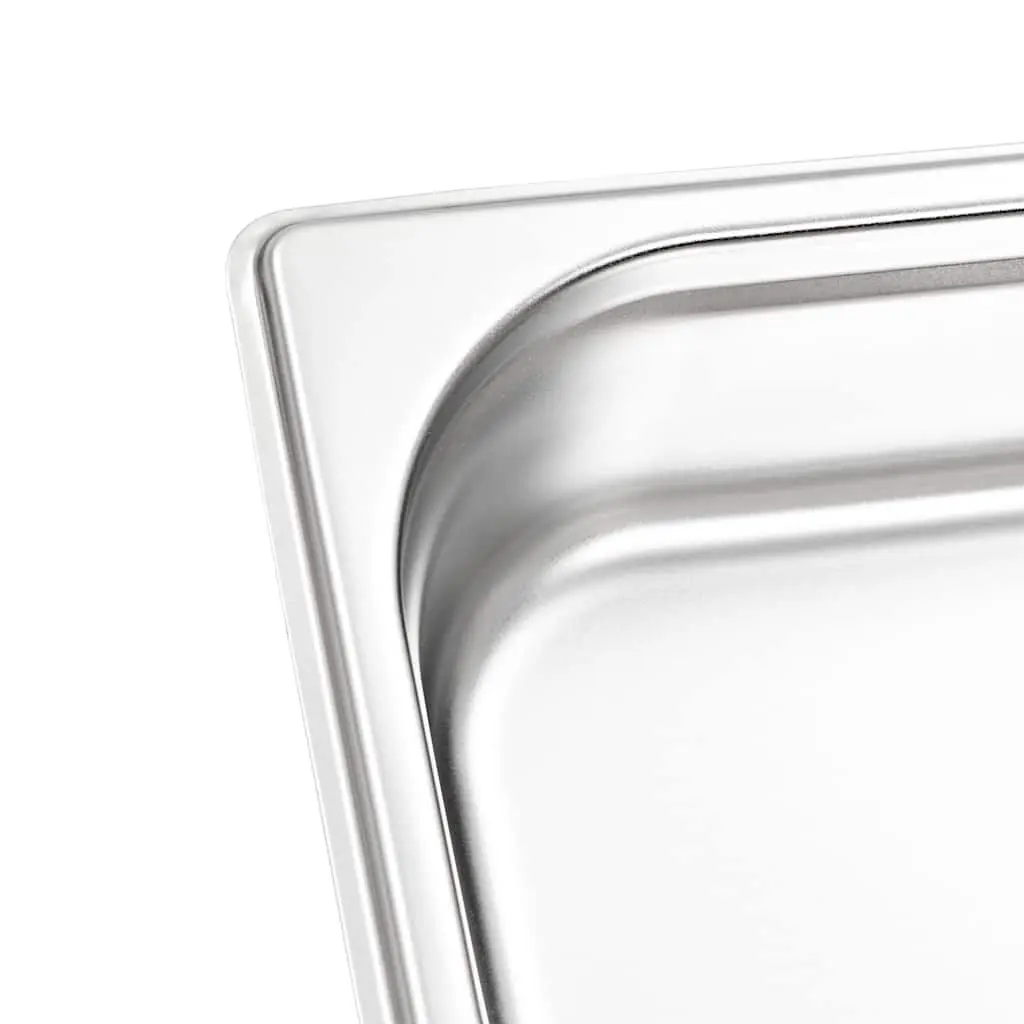 8-Piece Stackable Gastronorm Containers GN 1/3