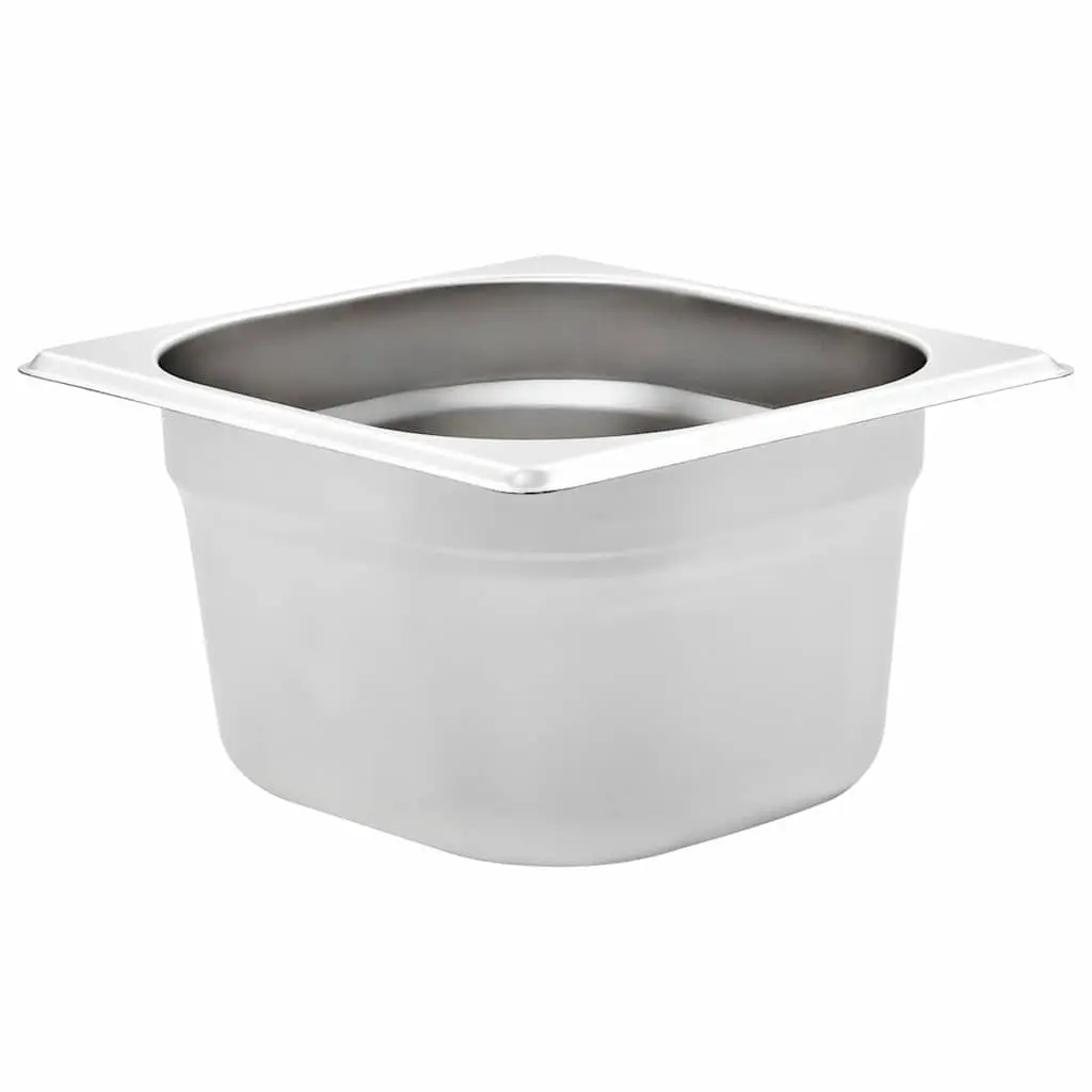 Stackable Gastronorm Containers 12 pcs GN 1/6 100 mm