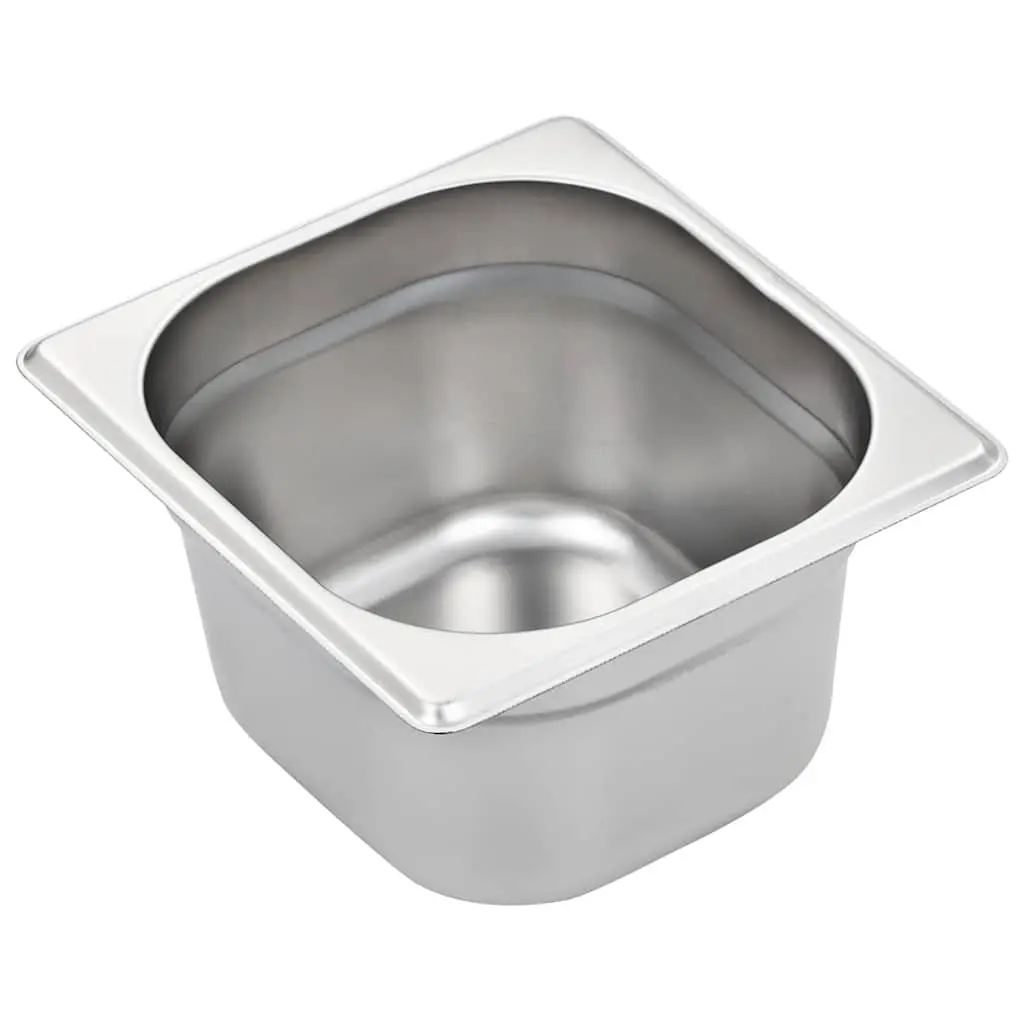 Stackable Gastronorm Containers 12 pcs GN 1/6 100 mm
