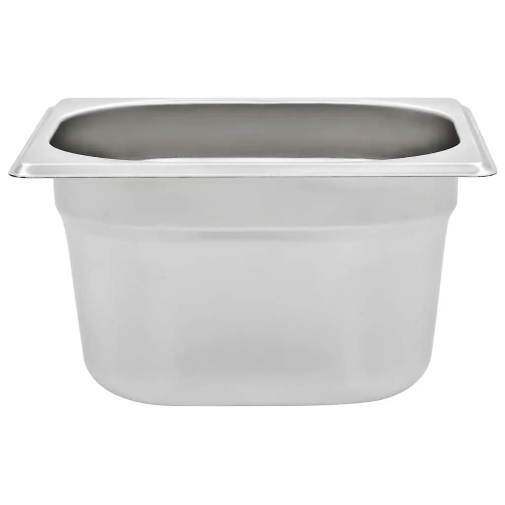 Stackable Gastronorm Containers 12 pcs GN 1/6 100 mm