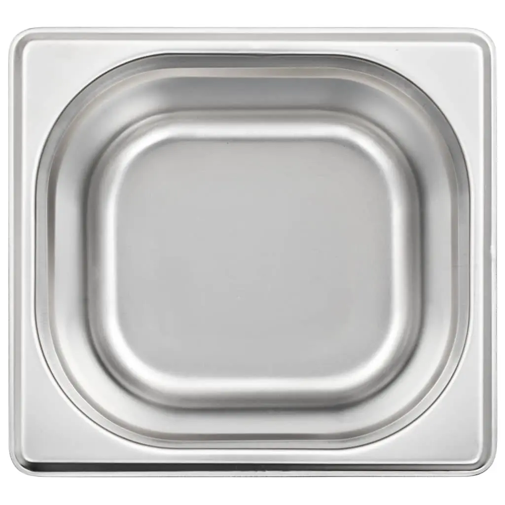 Stackable Gastronorm Containers 12 pcs GN 1/6 100 mm