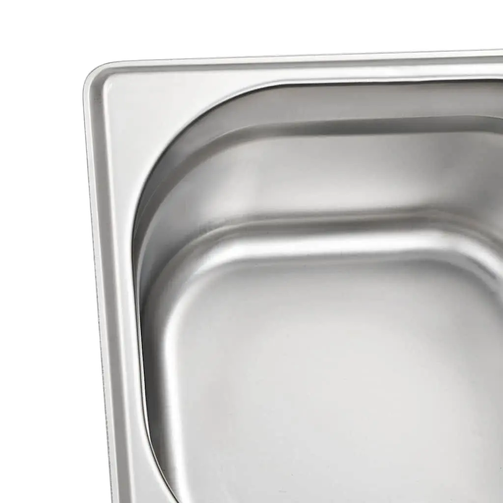 Stackable Gastronorm Containers 12 pcs GN 1/6 100 mm