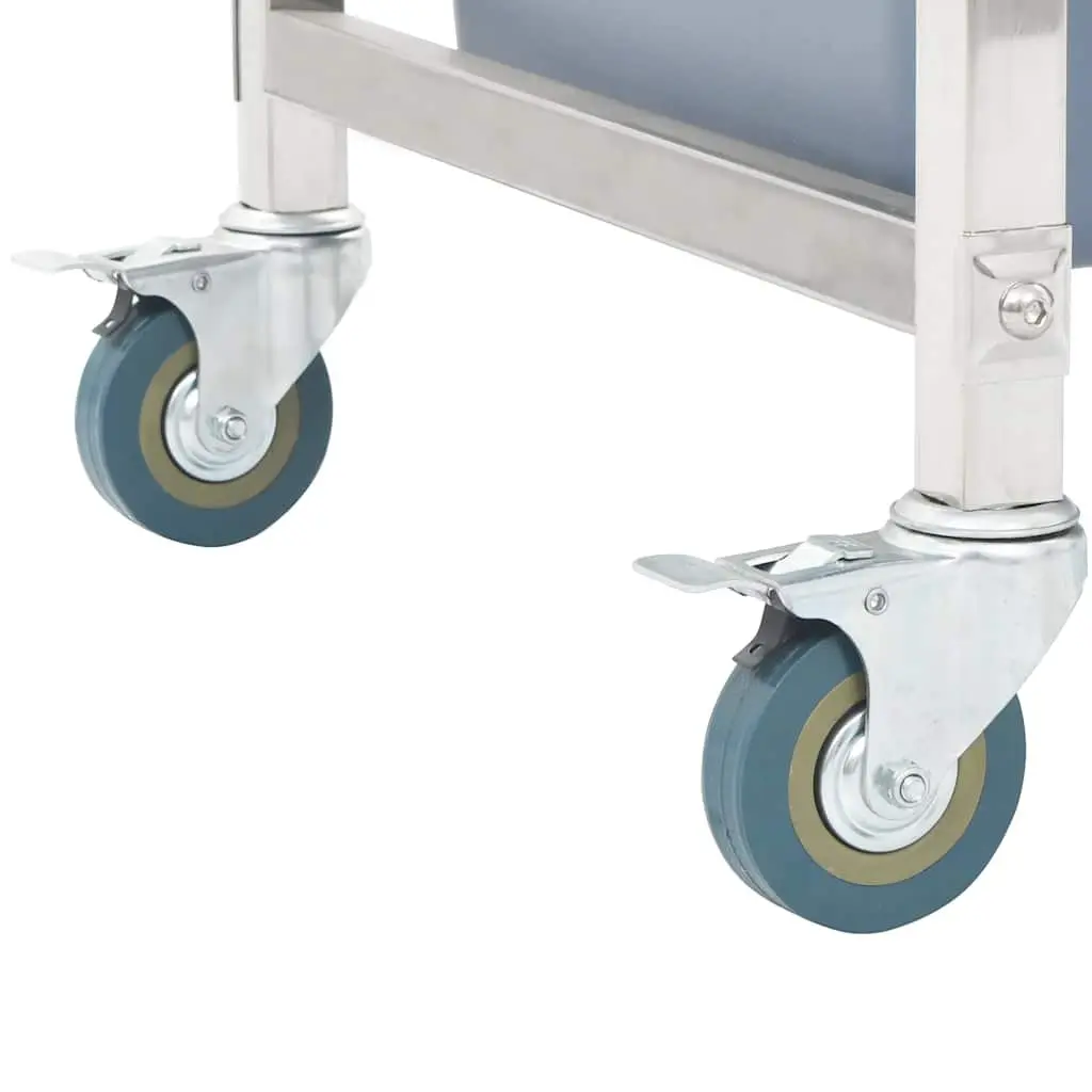 Kitchen Trolley with Plastic Storage Containers