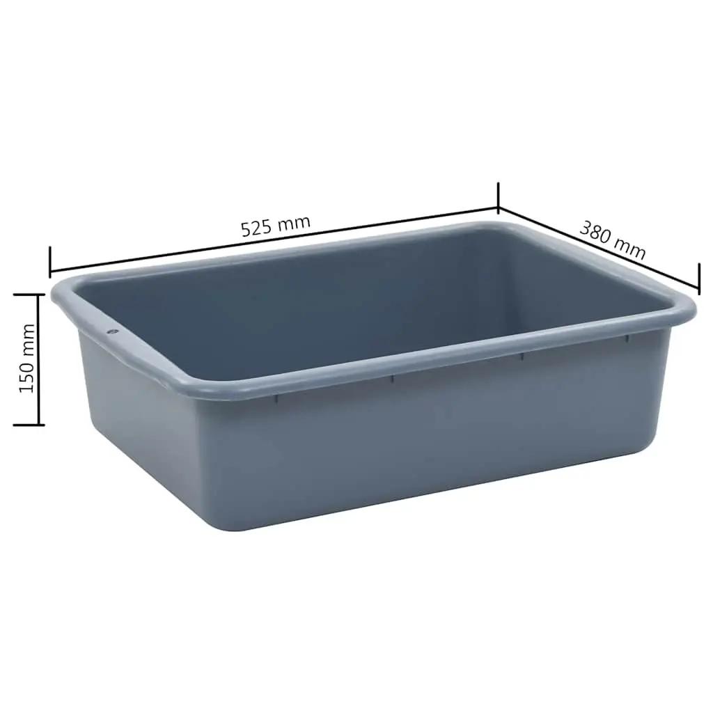 Kitchen Trolley with Plastic Storage Containers