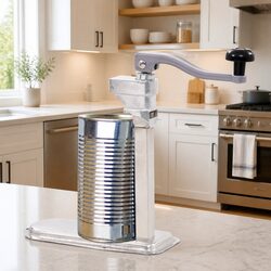 Premium Silver Can Opener 70 cm Aluminum Stainless Steel Tool