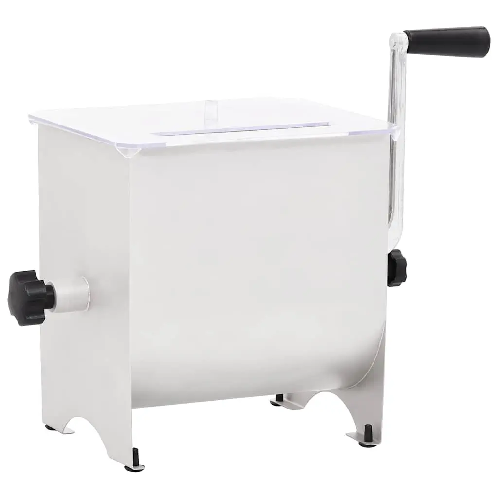 Manual Meat Mixer Stainless Steel 5kg Silver