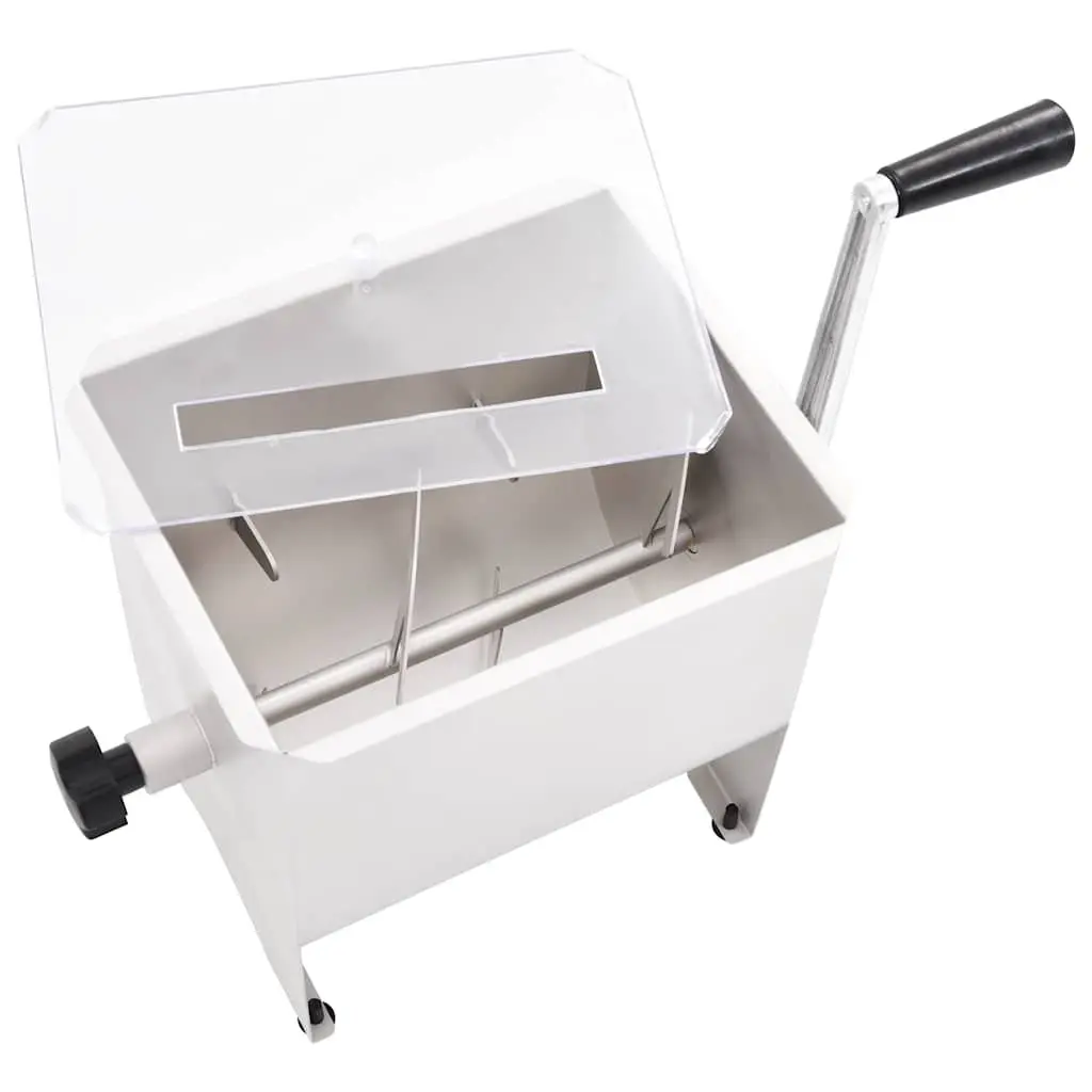 Manual Meat Mixer Stainless Steel 5kg Silver