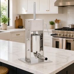 Premium Manual Sausage Stuffer with 3L Hopper