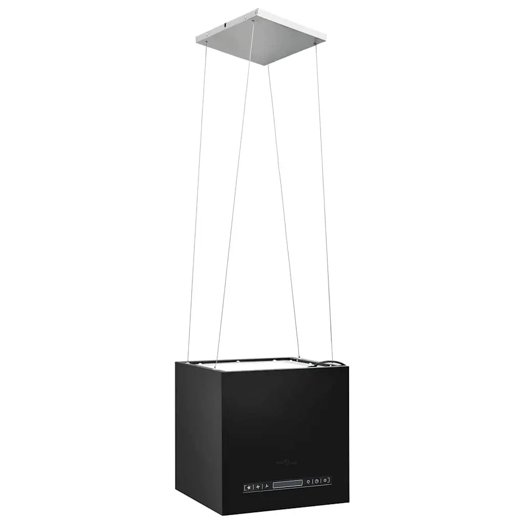 37cm Island Range Hood with Touch Sensor LCD