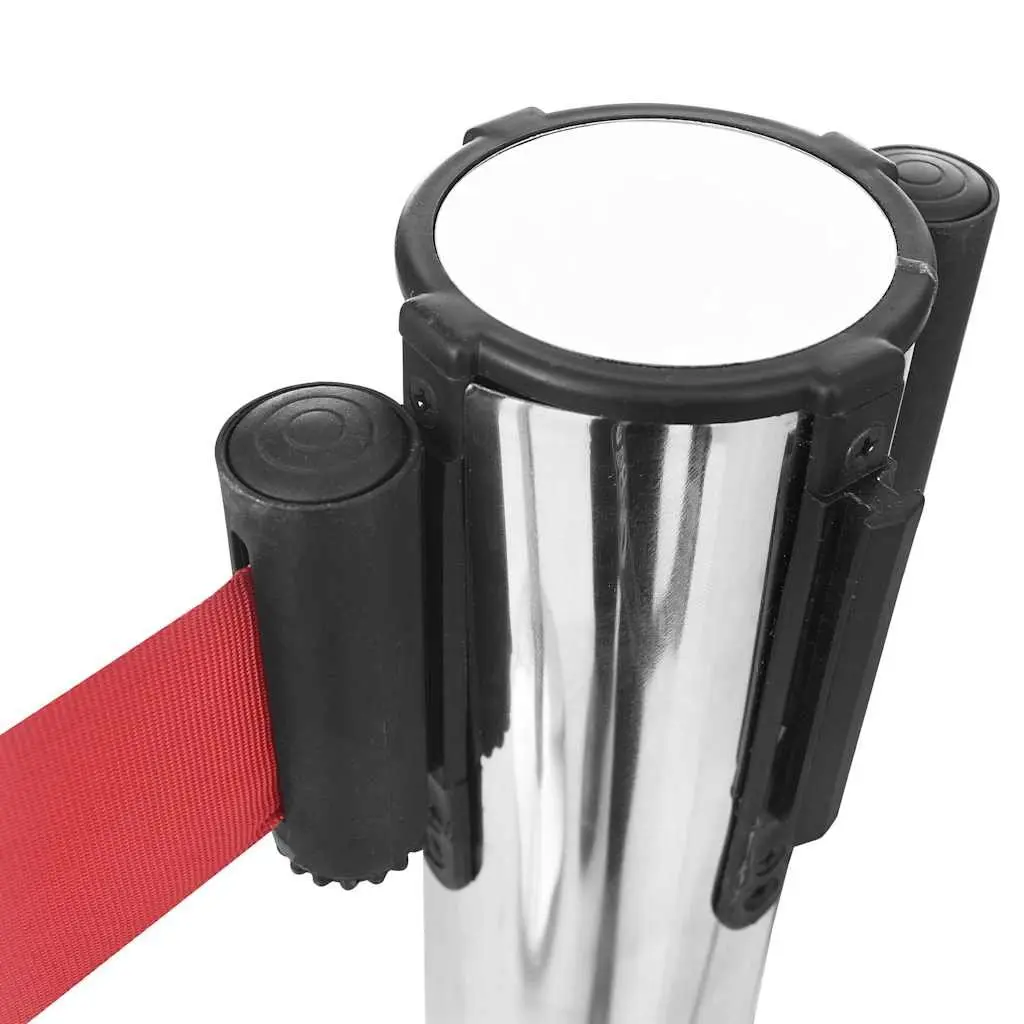 Retractable Belt Barrier for Crowd Control