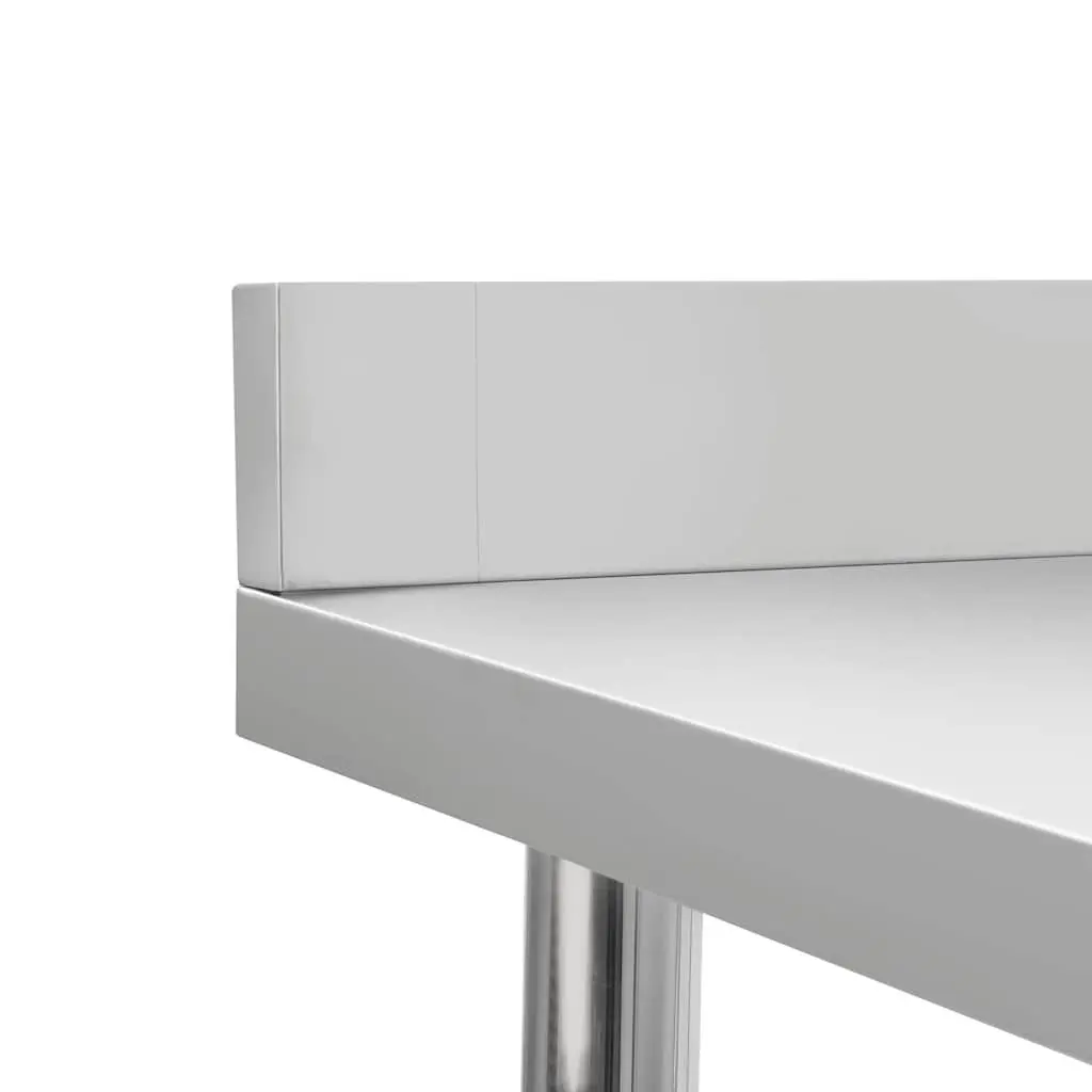 Stainless Steel Work Table 120x60x93cm Commercial Kitchen Equipment