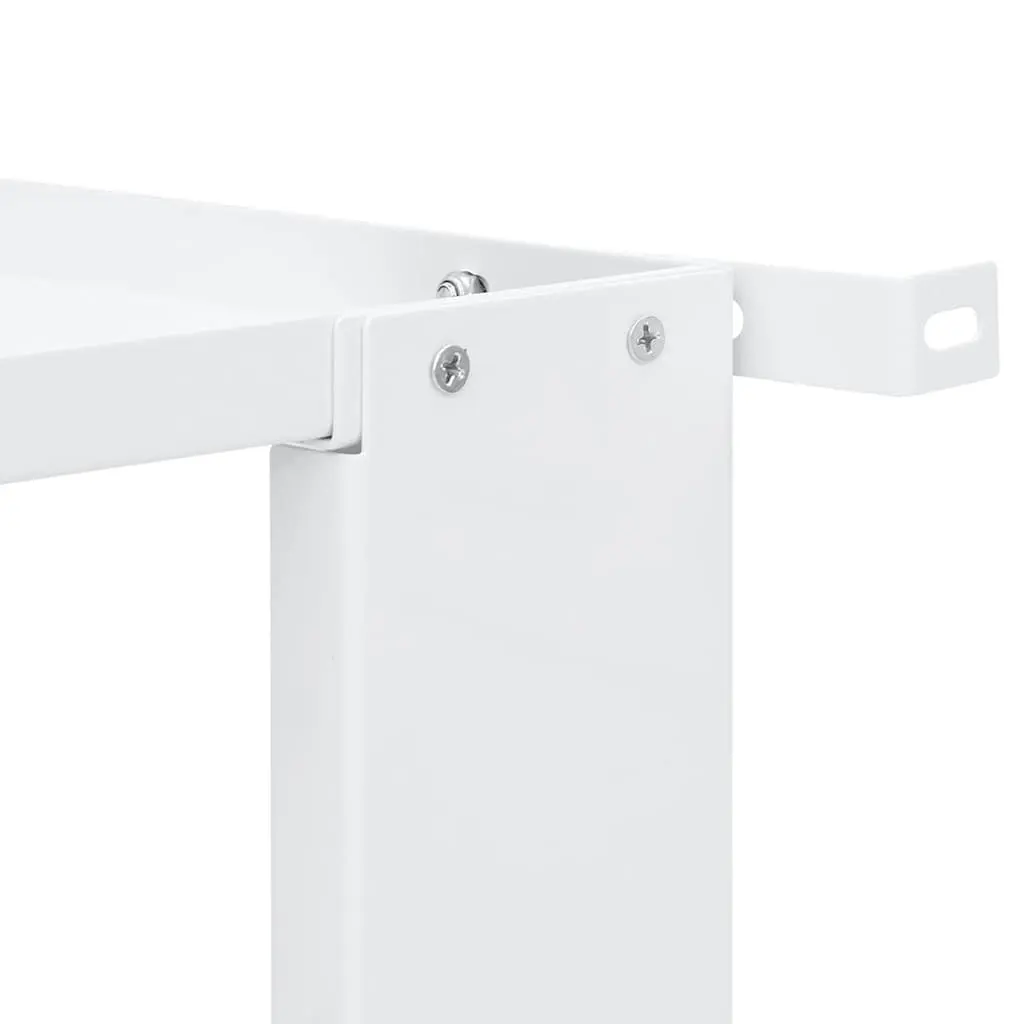 White Washer Dryer Pedestal Stand with Storage