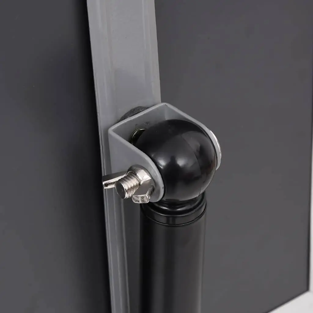 Adjustable A3 Pedestal Poster Stand with Black Aluminium Frame