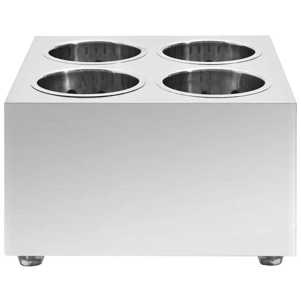 Cutlery Holder with 4 Removable Grids for Utensils