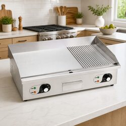 Durable Stainless Steel Electric Griddle 4400W