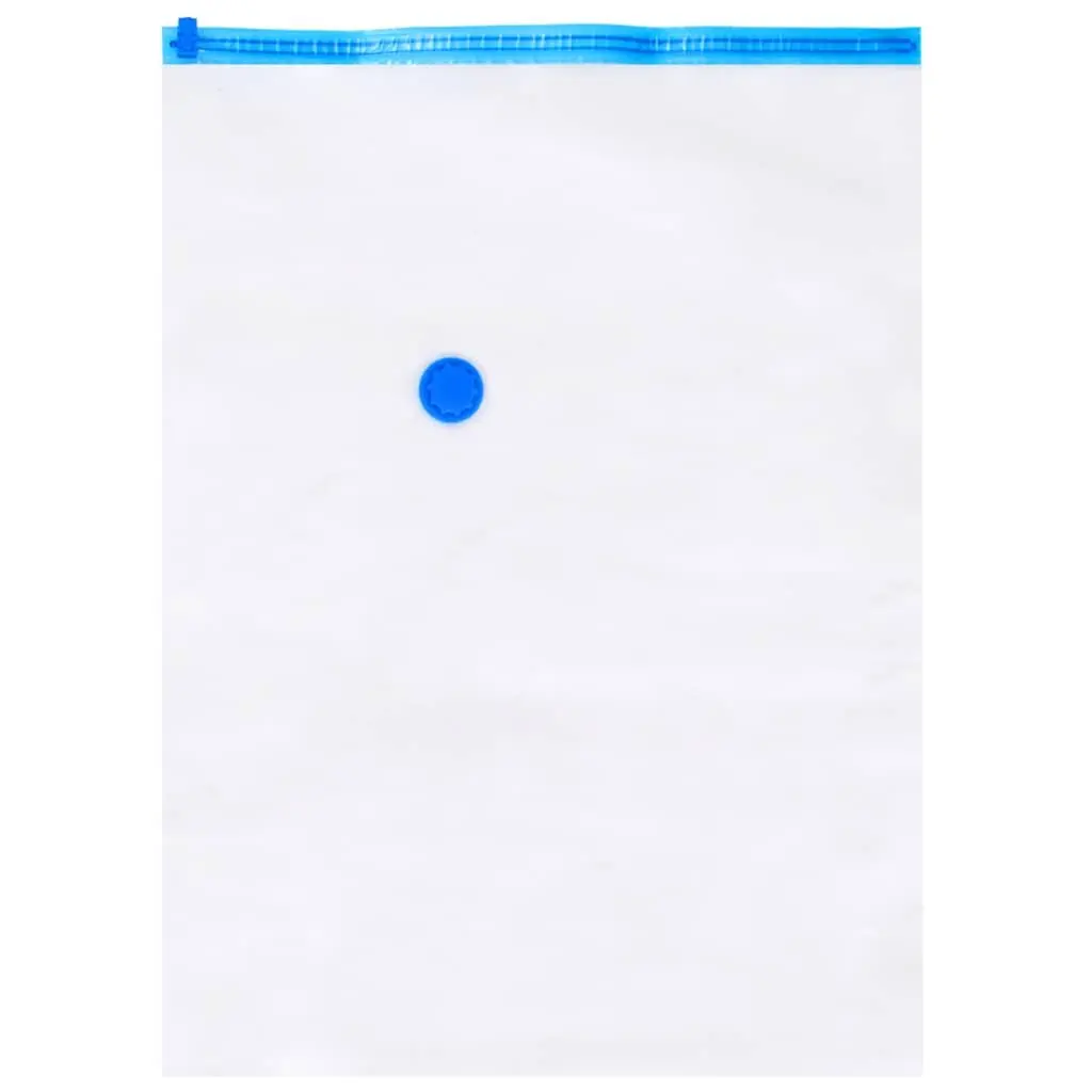 Vacuum Storage Bags Plastic 80x60 cm Transparent 10 Piece