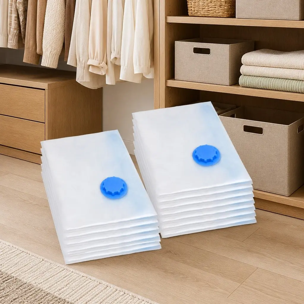 Vacuum Storage Bags for Organising 10 Pack