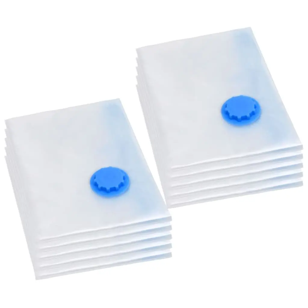 Vacuum Storage Bags Plastic 120x70 cm Transparent 10 Piece