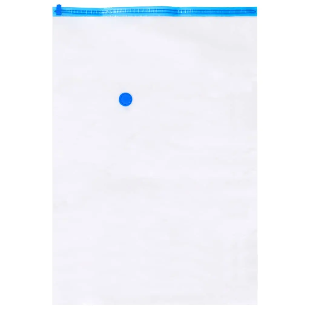 Vacuum Storage Bags Plastic 120x70 cm Transparent 10 Piece