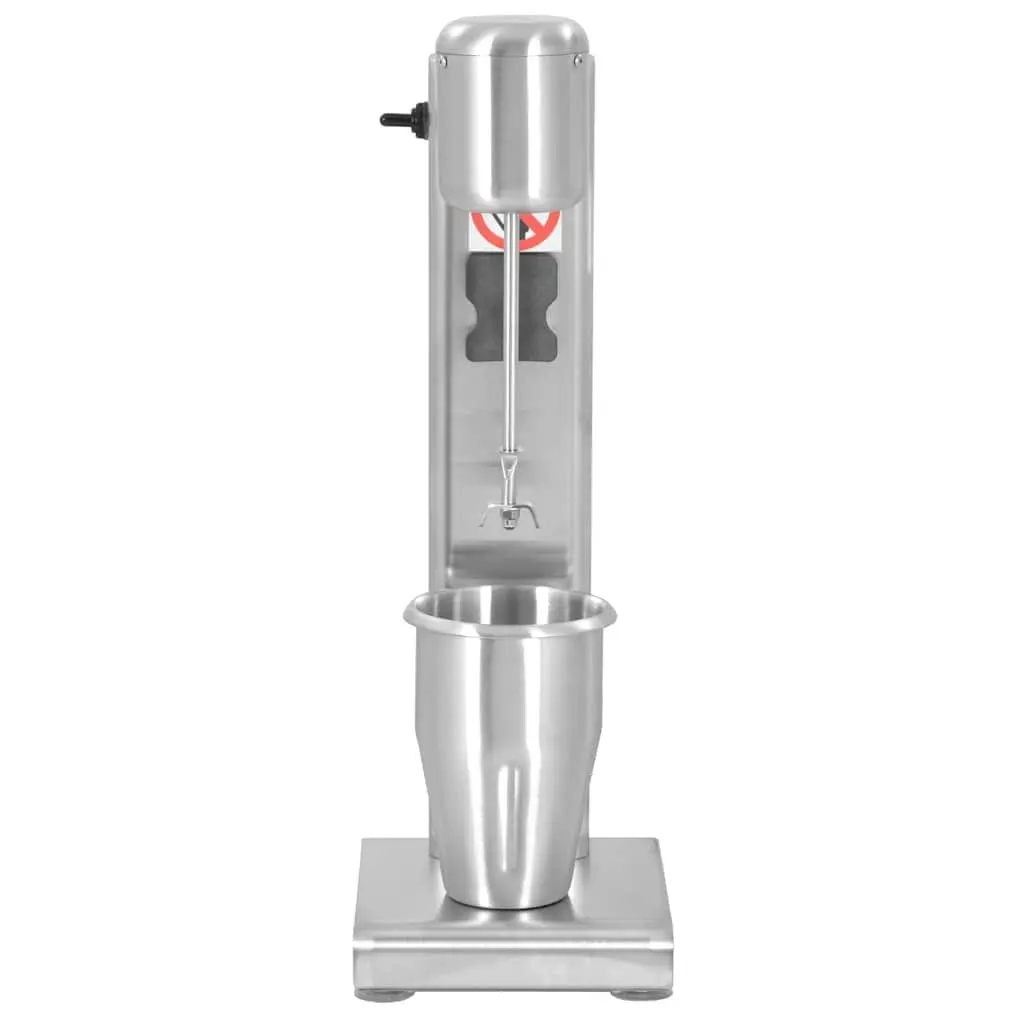 Milkshake Mixer Blender Silver Stainless Steel 1L Smoothie Protein Shake