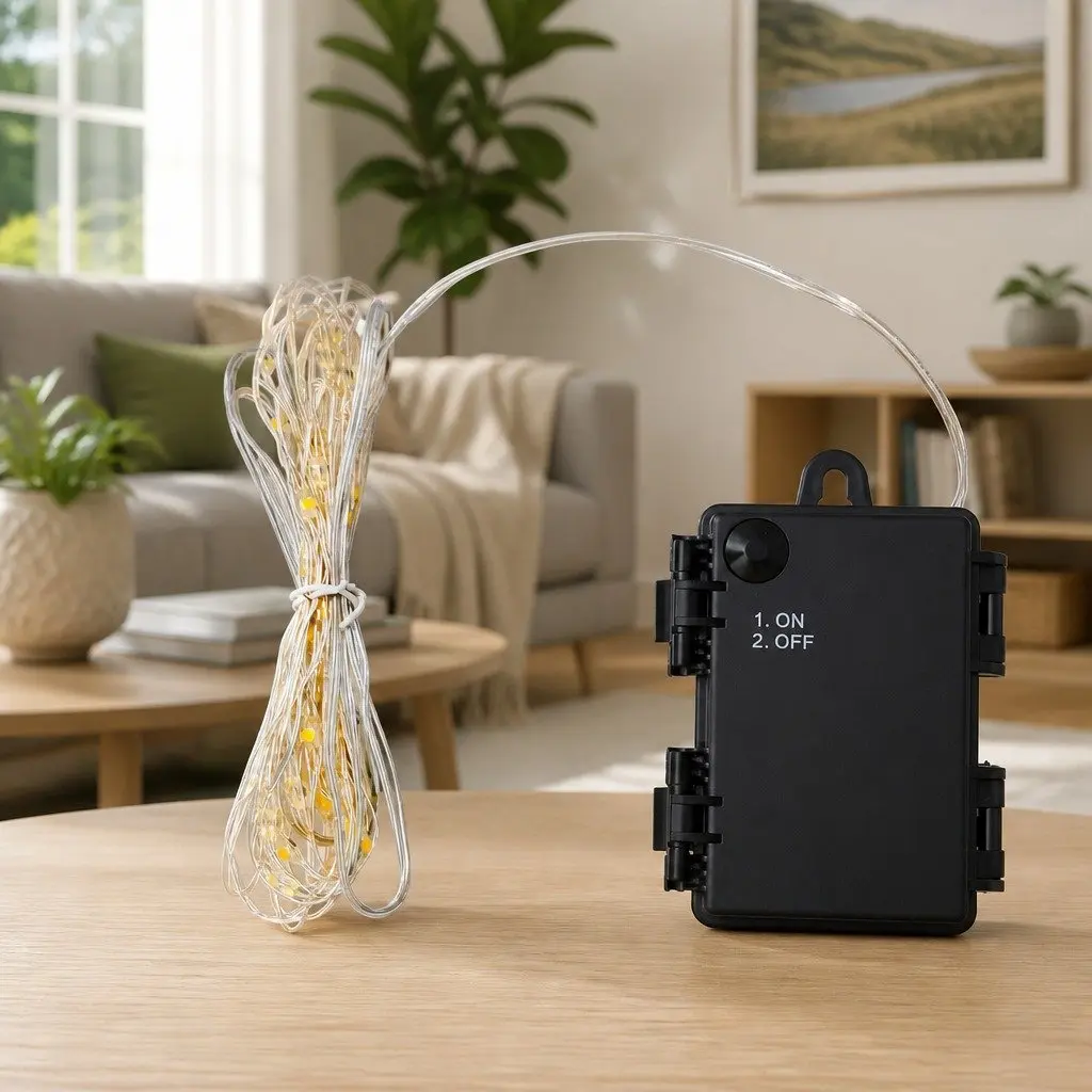 Bendable LED String Lights with 90 LEDs, 900cm