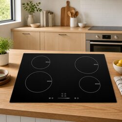 High-Performance 4 Burner Induction Hob with Touch Control