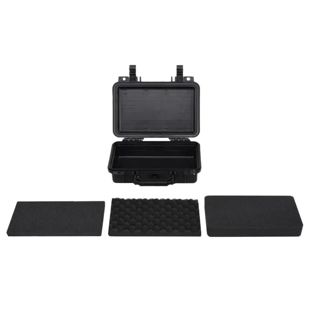 Black Hard Shell Flight Case for Camera Gear