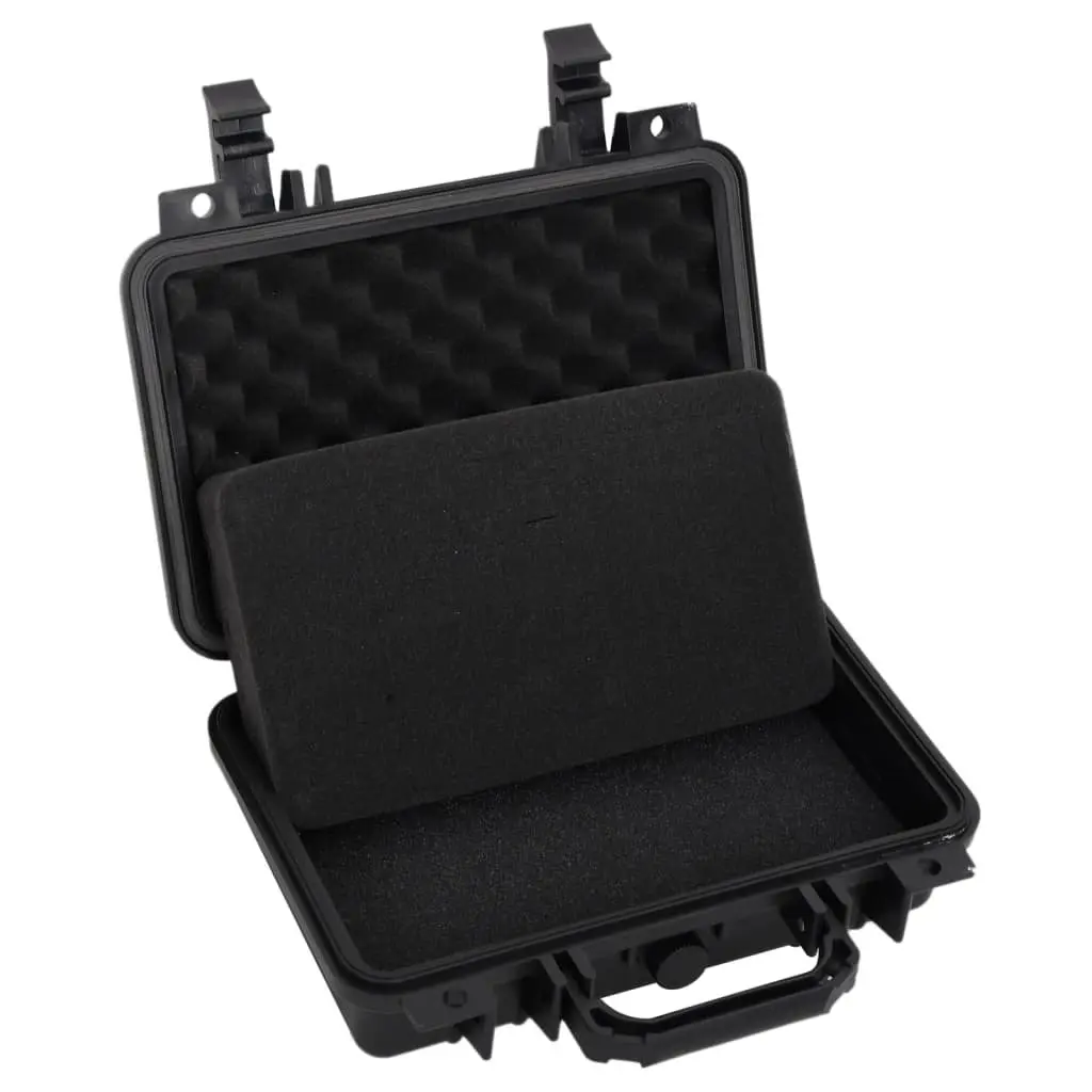 Black Hard Shell Flight Case for Camera Gear