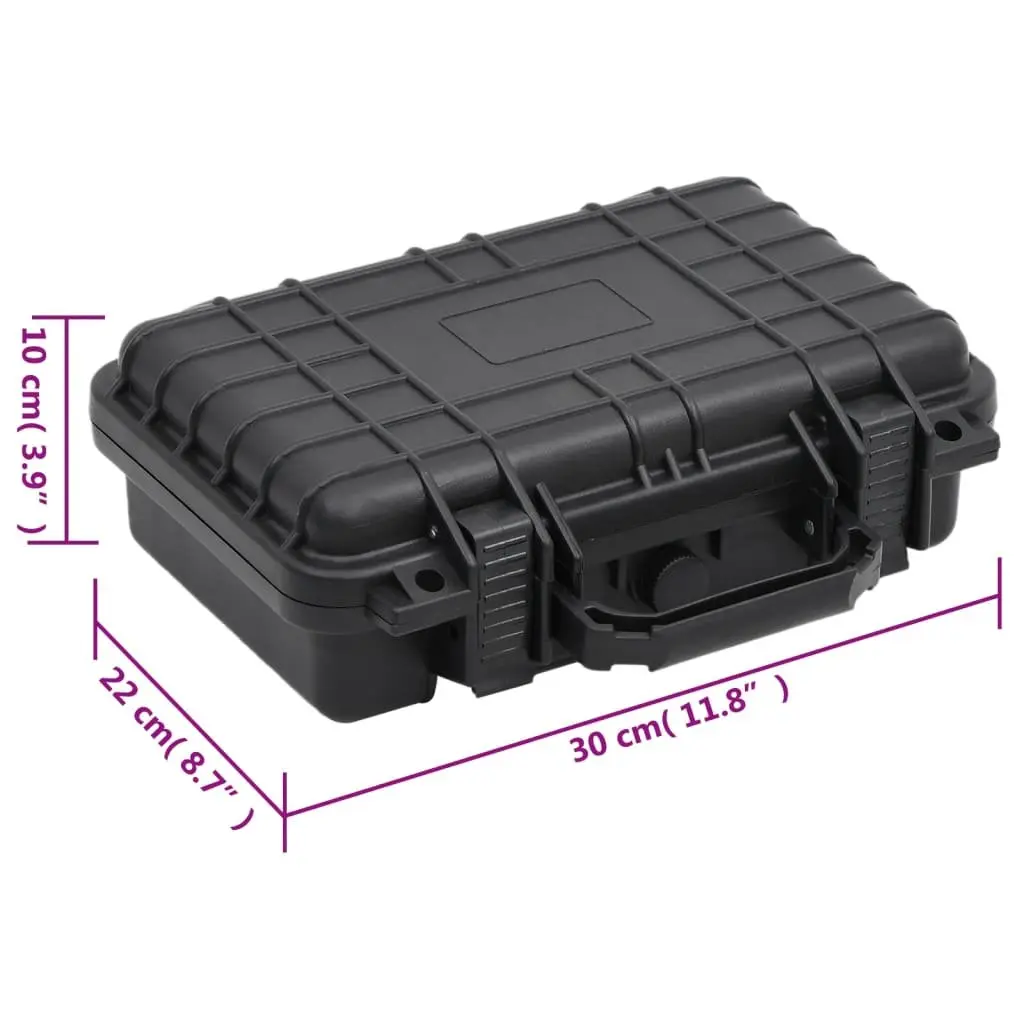 Black Hard Shell Flight Case for Camera Gear