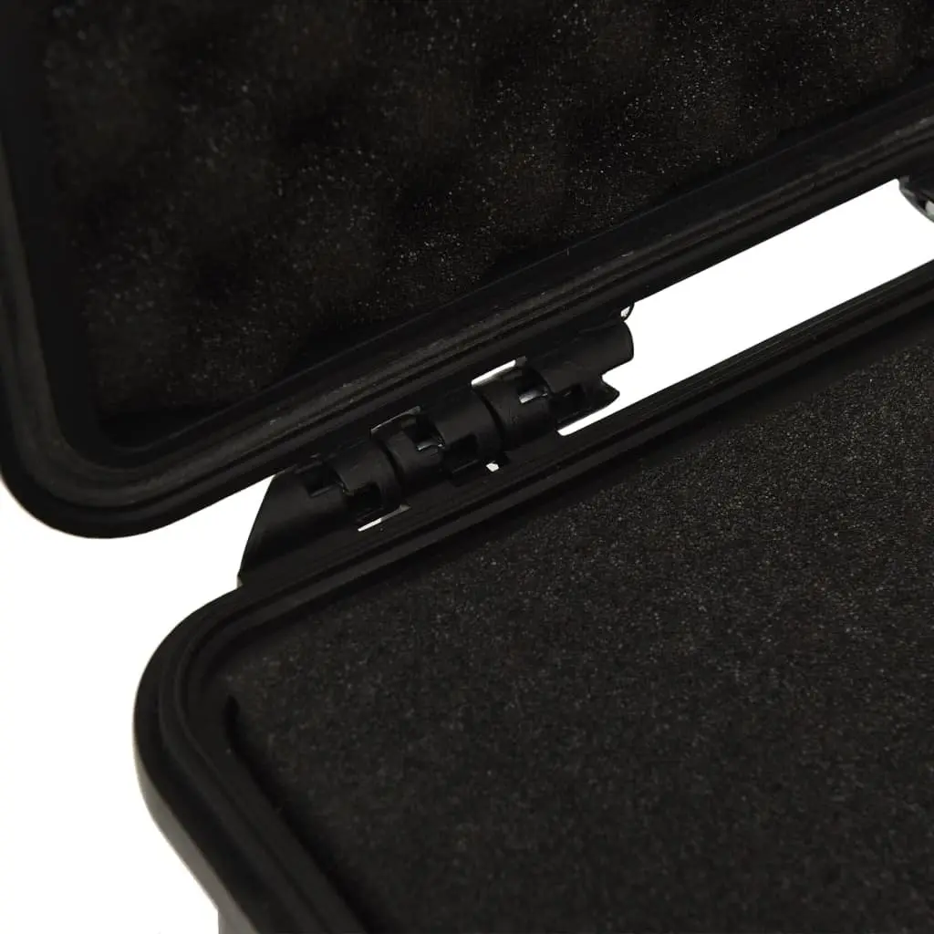 Portable Flight Case Black Camera Equipment Storage Hard Case with Foam Insert
